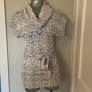 Cowl Neck Tunic Sweater